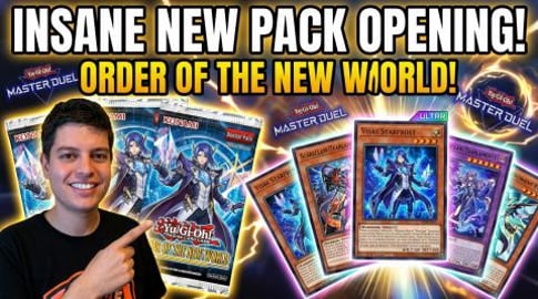 YuGiOh master duel opening Order of the New world booster...