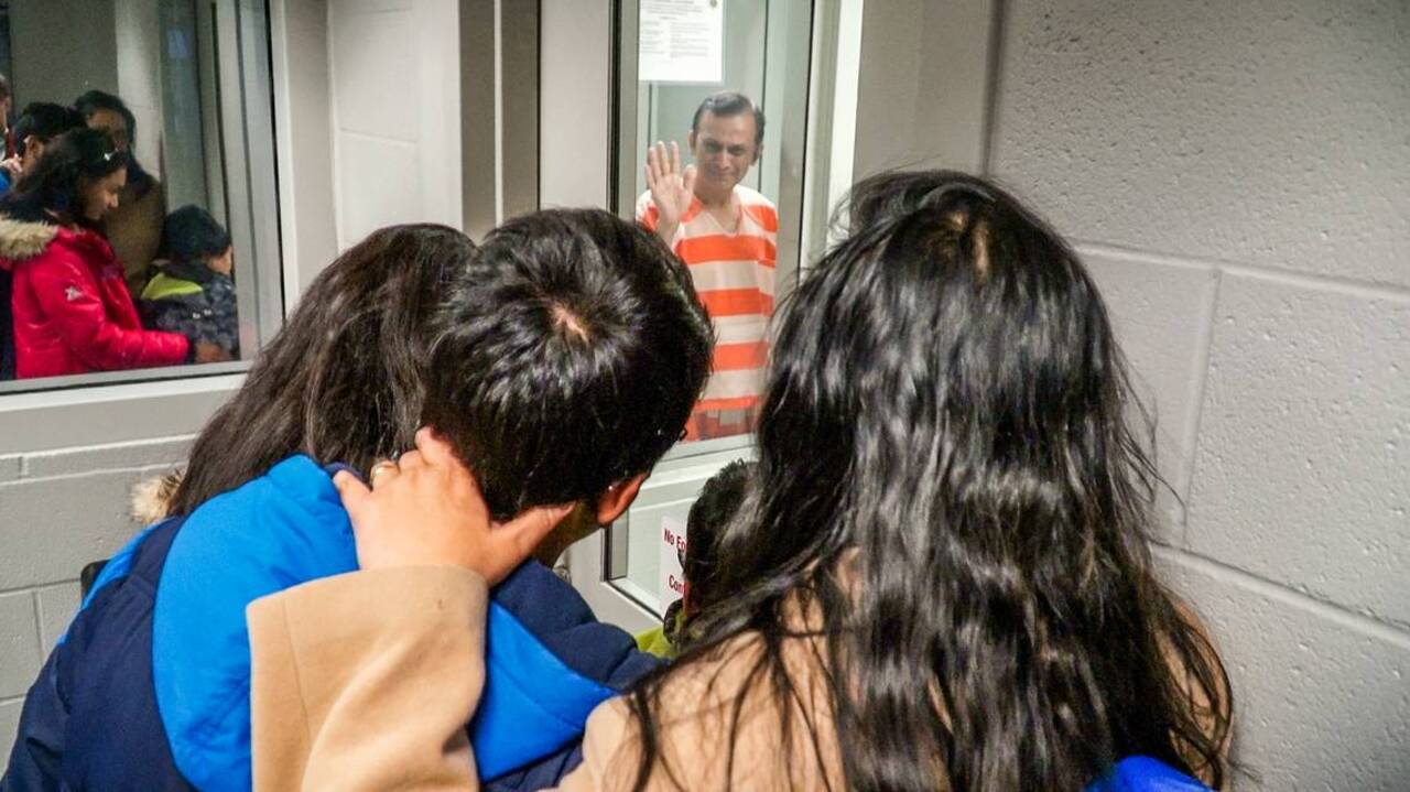 Family visits Syed Jamal at the Platte County jail for the first time