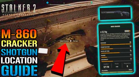 Stalker 2: "M860 Cracker" Shotgun Location Guide! How To ...