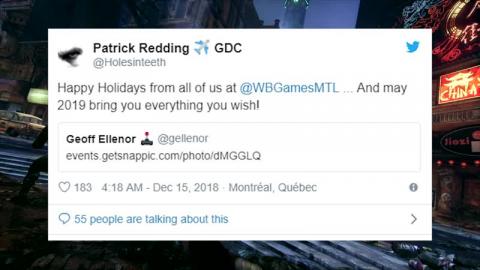 New BATMAN game in 2019