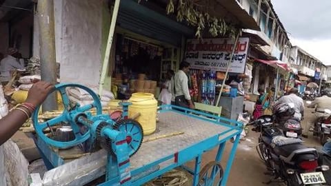 Sugarcane Juice Vendor | Badami