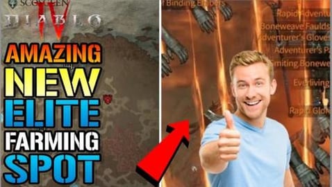 Diablo 4: NEW ELITE FARMING SPOT!!! After NERF! TONS OF L...