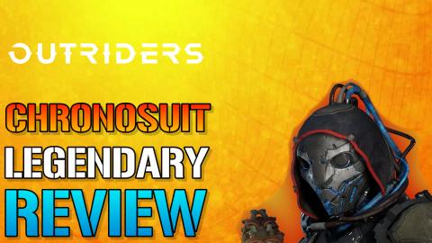 Outriders: AMAZING CHRONOSUIT MASK! Legendary Review l Ho...