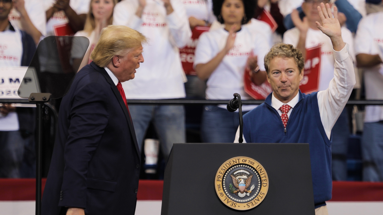 Rand Paul Fails To Out Trump’ Impeachment Whistleblower In Senate ...