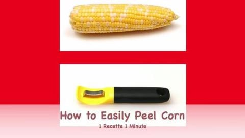 How to Peel Corn in 15 Seconds