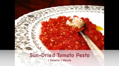 15 Seconds Sun-Dried Tomato Pesto Recipe