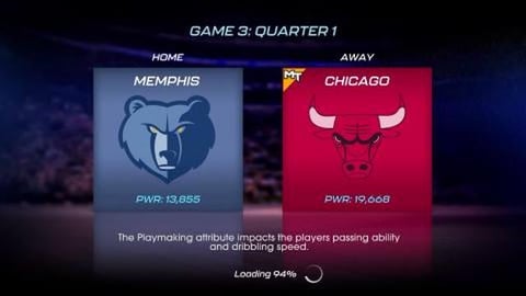 NBA2K Mobile: 22/11 gameplay (Lebron huge dunk!)