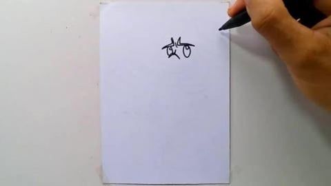 Draw happy zombie cartoon graffiti shorts