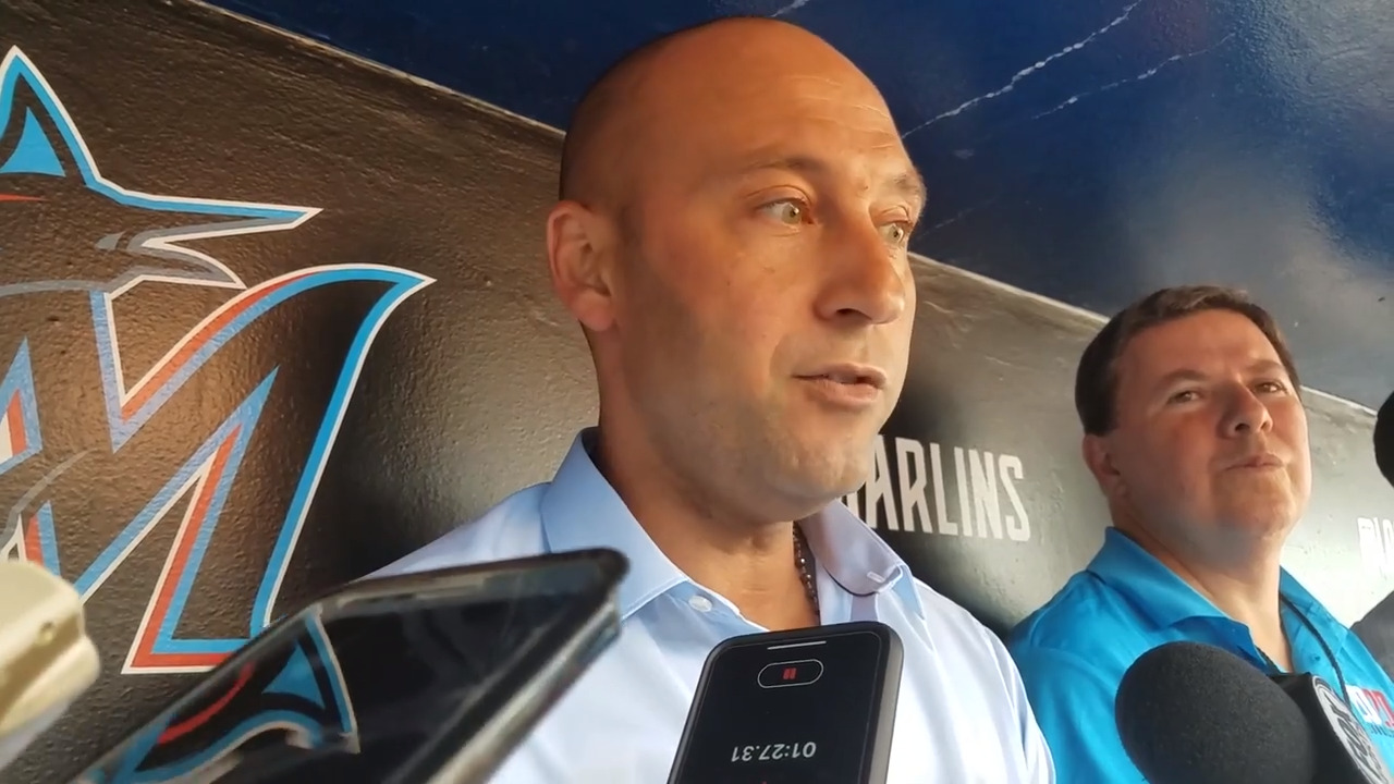 Marlins CEO Derek Jeter says there 'hasn't been a decision yet' about  manager Don Mattingly's future 