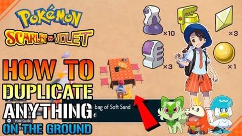 Pokemon Scarlet & Violet: How To DUPLICATE Any Item ON Th...