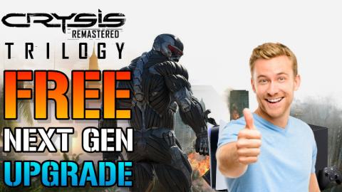 Crysis Remastered Trilogy: FREE Next Gen Upgrade! For PS5...