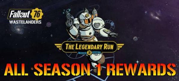 Fallout 76 Wastelanders: ALL Season ONE REWARDS! (The Leg...