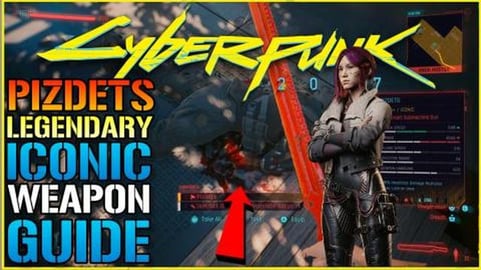 Cyberpunk 2077: How To Get The NEW ICONIC Weapon The "PIZ...