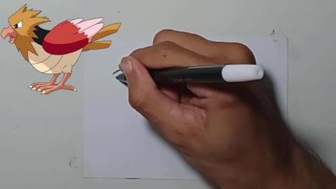 Drawing Pokemon SPEAROW Shorts