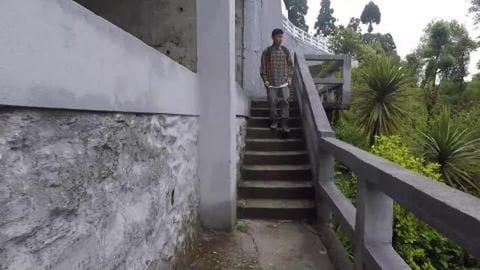 Exited Peace Pagoda Rear Side Used By Locals | Darjeeling...