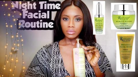 Facial Night Time Routine ft Radiant Glow Botanical
