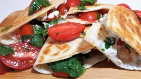 How to Make a Quesadilla with Goat Cheese | It's Only Foo...