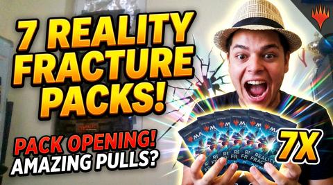 MTG Opening 7 Reality Fracture Play Boosters!