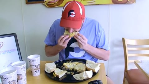 Breakfast Bagel Sandwich Challenge in New Jersey!