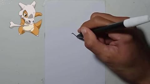 Drawing Pokemon CUBONE Shorts