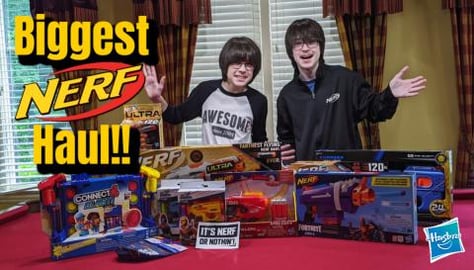 Biggest NERF Haul Ever!!