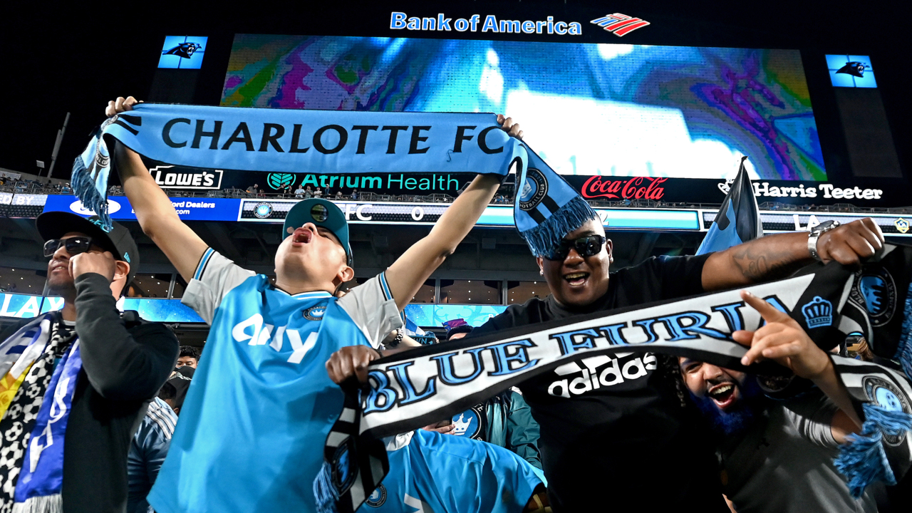 Bank of America Stadium on X: beautiful day for soccer ⚽ @CharlotteFC x  @ChelseaFC  / X