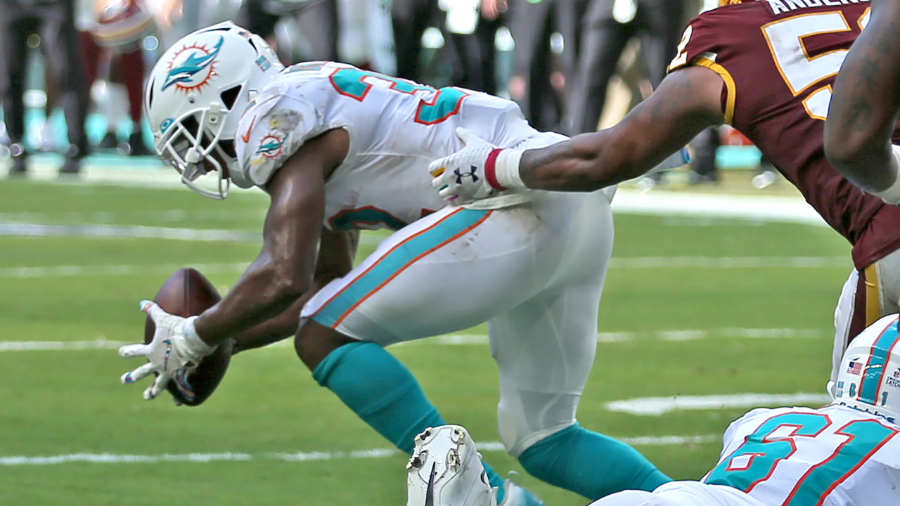 Miami Gardens, Florida, USA. 22nd Dec, 2019. A Miami Dolphins