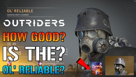 Outriders: OL' RELIABLE Legendary Helmet! How Good Is Thi...