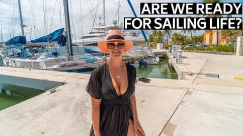 WE STAY IN A BOAT GRAVEYARD | SAILING BOAT LIFE PUERTO RI...