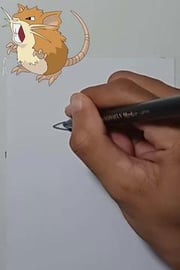 Drawing Pokemon RATICATE