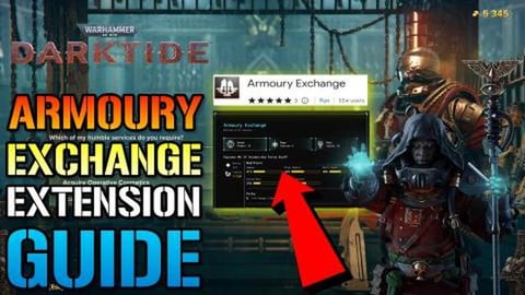 Warhammer 40k: Darktide NEW "ARMOURY EXCHANGE" Extension ...