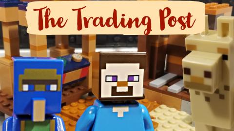 Lego Minecraft the Trading Post (21167) Review!