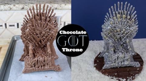 Game of Thrones Chocolate Throne