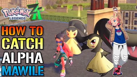 Pokémon Legends: Z-A How To Catch ALPHA "Mawile"...The E...