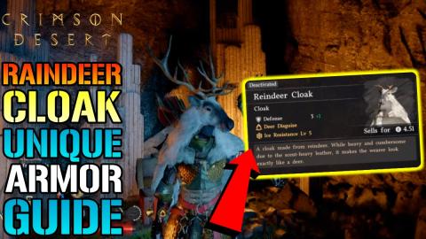 Crimson Desert: "Reindeer Cloak" Unique Guide! How To Get...