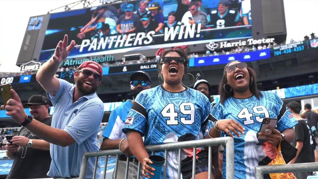 Carolina Panthers Debut Mixed Reality Panther During Live NFL Game 