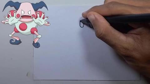 Drawing Pokemon MR.MINE shorts