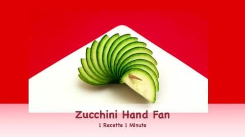 Zucchini Hand Fan (Shorts)