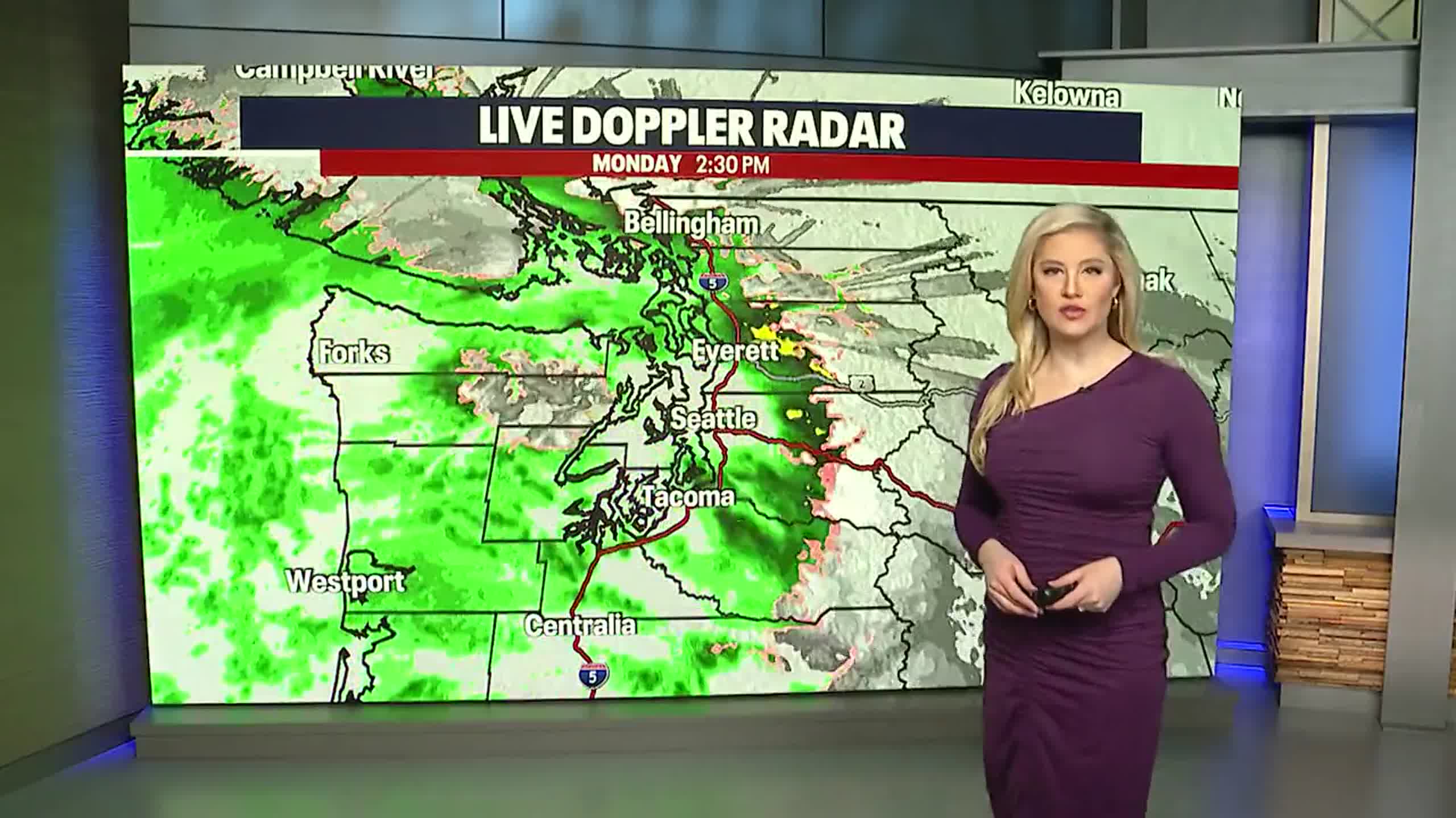 Gusty winds, lowland rain & heavy mountain snow ahead for Tuesday in