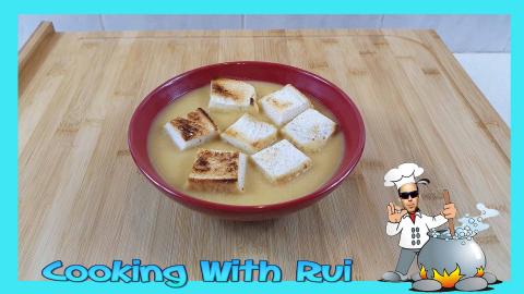 Leek,  Potato And Carrot Cream Soup