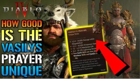 Diablo 4: Vasilys Prayer Is INSANE! How Good Is This Uniq...