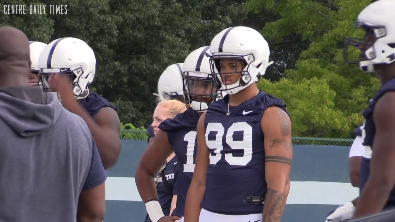 Penn State football's Yetur Gross-Matos talks about suspension