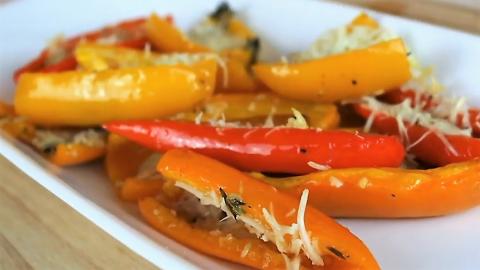 How to Make Parmesan Peppers  |  It's Only Food with  Che...