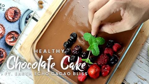 Healthy Chocolate Cake | Easy Healthy Choco Cake Recipe