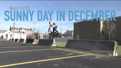 Riding BMX on a sunny day!!!