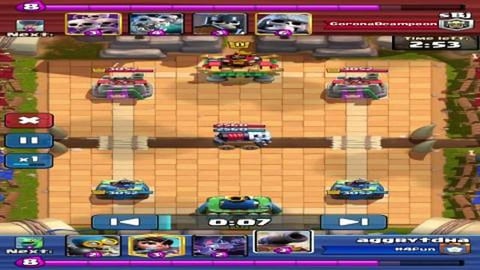 Clash Royale: 23/6 gameplay (Sparky special event)