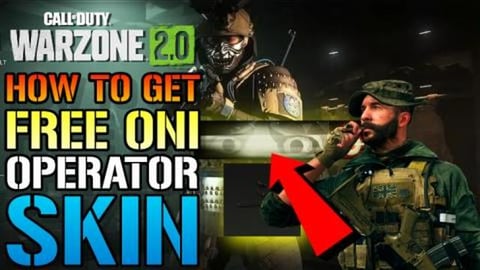 Call Of Duty: Warzone 2.0 FREE Oni Operator Skin, Weapon ...