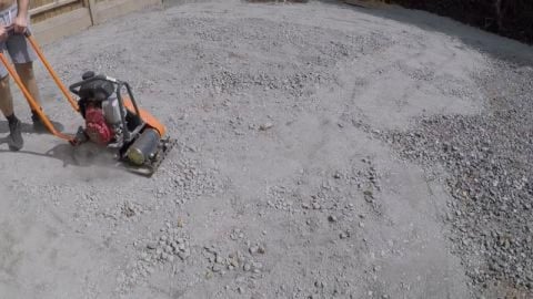 HOW TO COMPACT A DRIVEWAY USING WHACKER