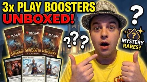 MTG Opening 3 Secrets of Strixhaven Play Booster Packs!