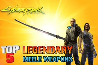 Cyberpunk: Top 5 legendary Meele Weapons In The GAME! How...